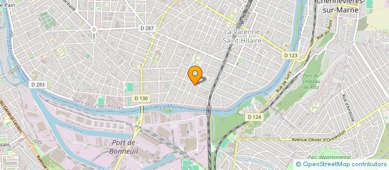 localisation de l'entreprise SARL ONDHE à SAINT-MAUR-DES-FOSSES