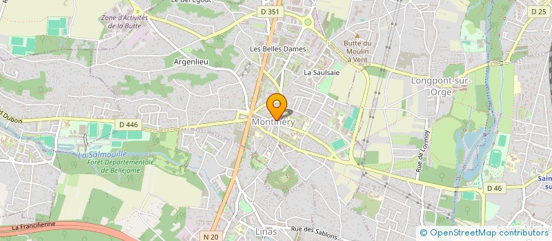 localisation de l'entreprise SARL ONE à MONTLHERY