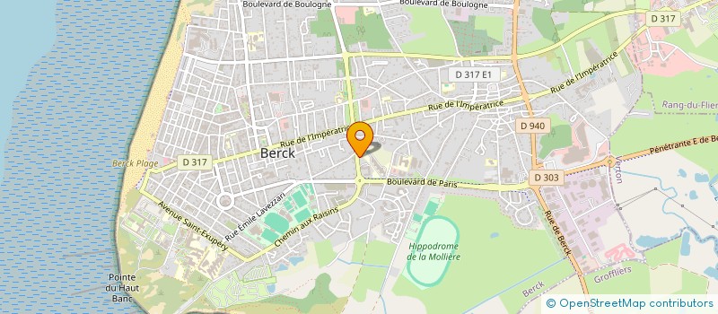 localisation de l'entreprise SARL OPALMED à BERCK