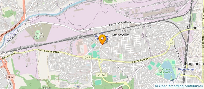 localisation de l'entreprise SARL OPERIS à AMNEVILLE