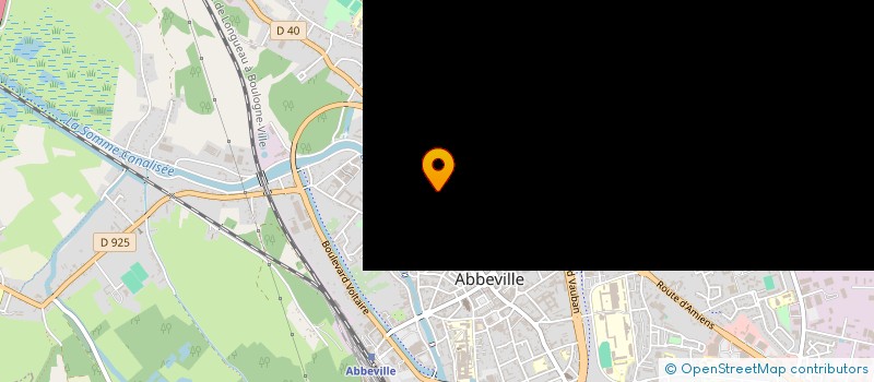 localisation de l'entreprise SARL OPHELIE à ABBEVILLE