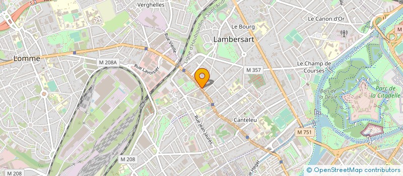localisation de l'entreprise SARL OPTIC DE CONINCK à LAMBERSART