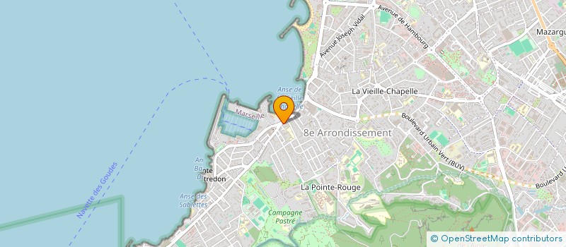 localisation de l'entreprise SARL OPTIC'VIONNET à MARSEILLE