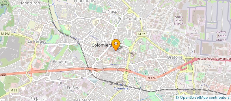 localisation de l'entreprise SARL OPTIKAM à COLOMIERS