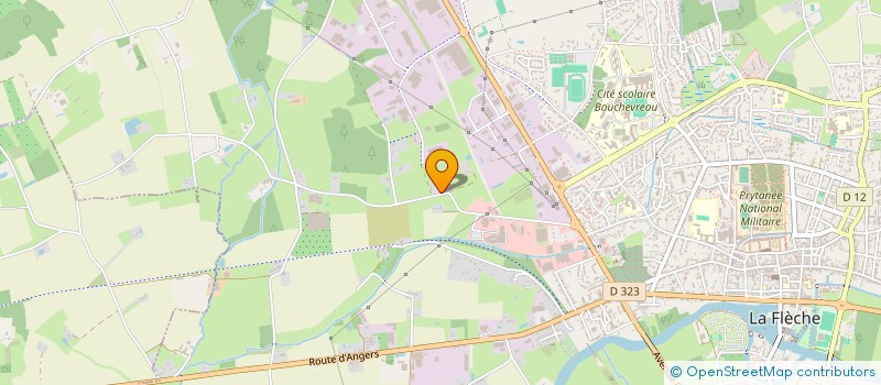 localisation de l'entreprise SARL OPTIMA à LA FLECHE