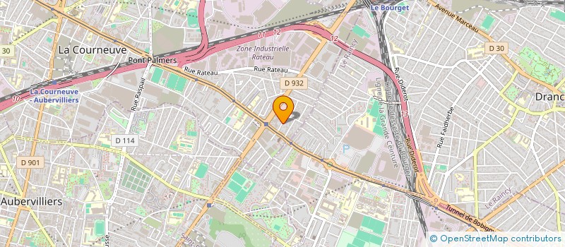 localisation de l'entreprise SARL OPTIMA à LA COURNEUVE