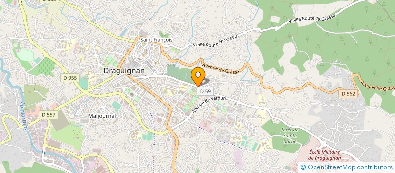 localisation de l'entreprise SARL OPTIMALE SECURITE à DRAGUIGNAN