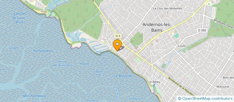 localisation de l'entreprise SARL OPTIMUM à ANDERNOS-LES-BAINS