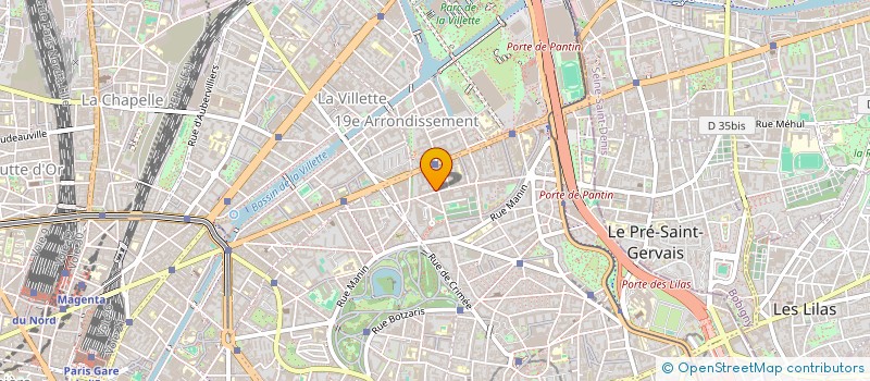 localisation de l'entreprise SARL OPTIQUE 59  PARIS