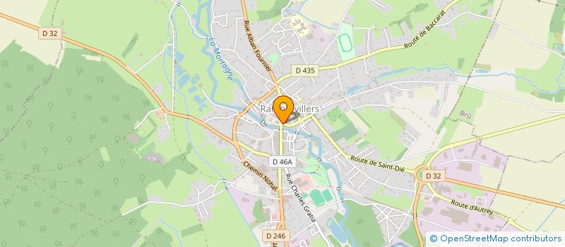 localisation de l'entreprise SARL OPTIQUE D'APRIGNY à RAMBERVILLERS