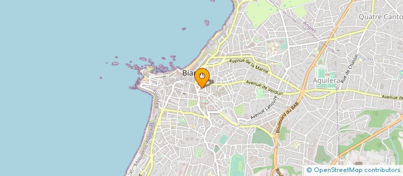 localisation de l'entreprise SARL OPTIQUE DU HELDER à BIARRITZ