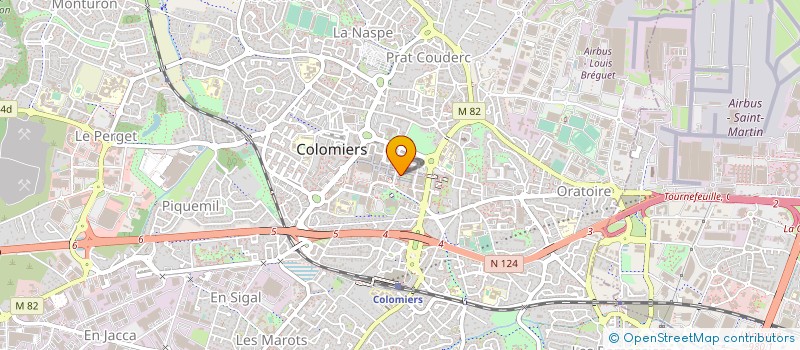 localisation de l'entreprise SARL OPTIQUE FICATIER à COLOMIERS