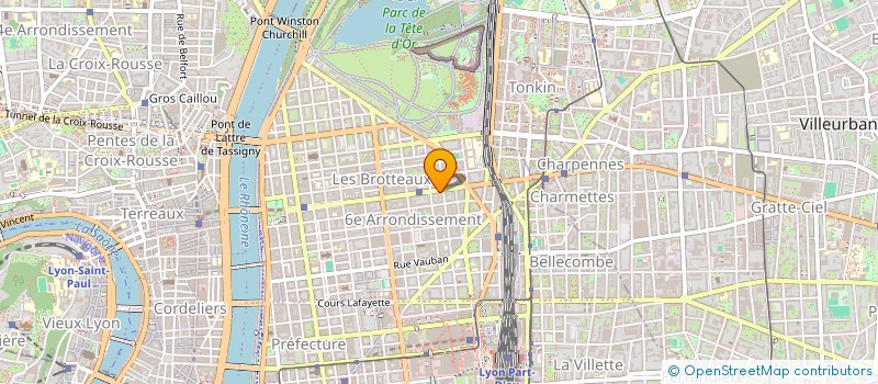 localisation de l'entreprise SARL OPTIQUE LIM  LYON