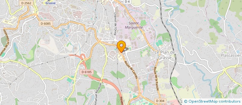 localisation de l'entreprise SARL OPTIQUE LUCIANI à GRASSE