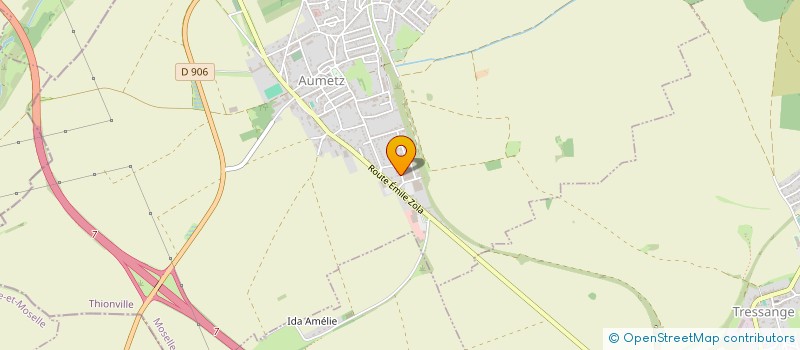 localisation de l'entreprise SARL OPTIQUE MAUFFREY à AUMETZ