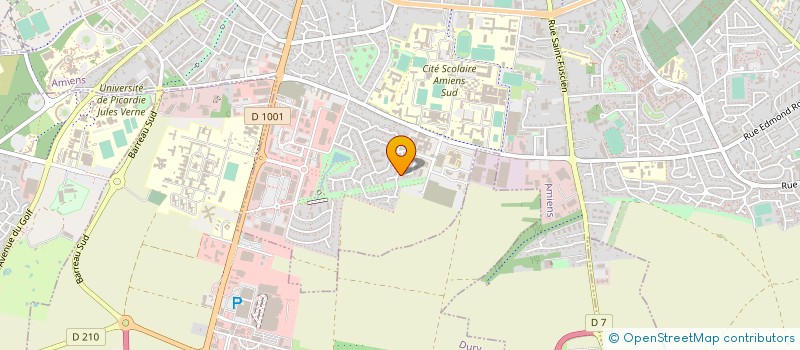 localisation de l'entreprise SARL OPTIQUE NORD-PICARDIE à AMIENS