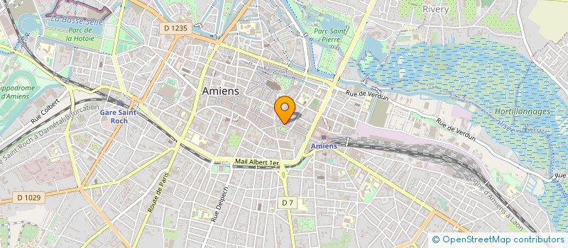 localisation de l'entreprise SARL OPTIQUE TOTET à AMIENS
