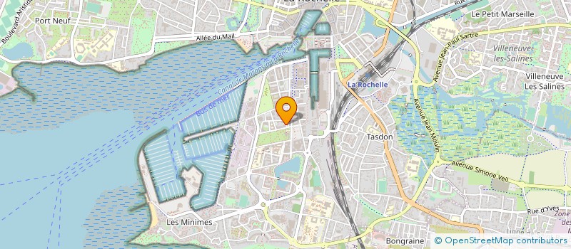 localisation de l'entreprise SARL OPUS  LA ROCHELLE