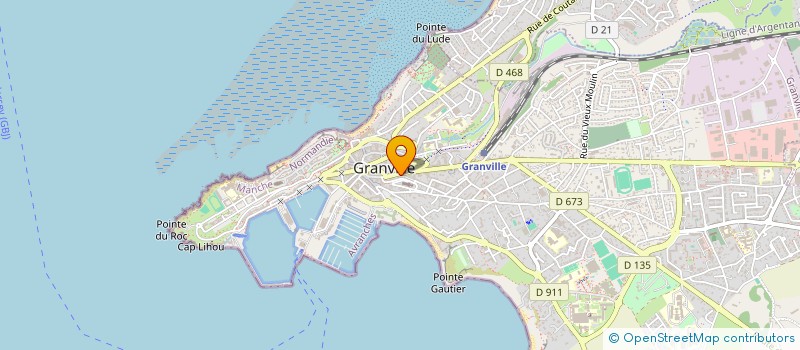 localisation de l'entreprise SARL OR'AIR  GRANVILLE