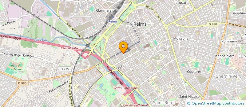 localisation de l'entreprise SARL OR INTER à REIMS