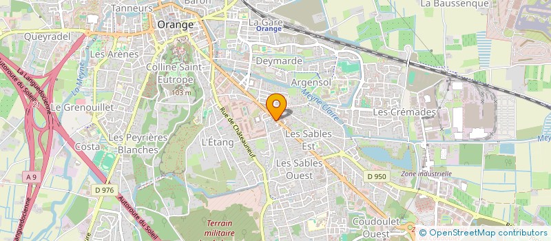 localisation de l'entreprise SARL ORANGE BEAUTY  ORANGE