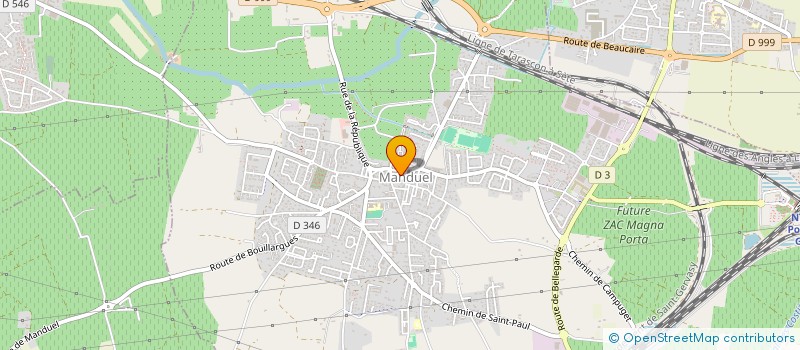 localisation de l'entreprise SARL ORDI DEPANNAGE à MANDUEL