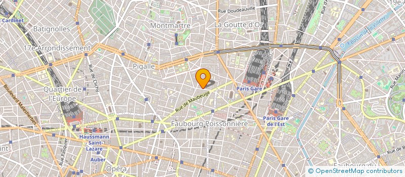 localisation de l'entreprise SARL OREA CHROMA  PARIS