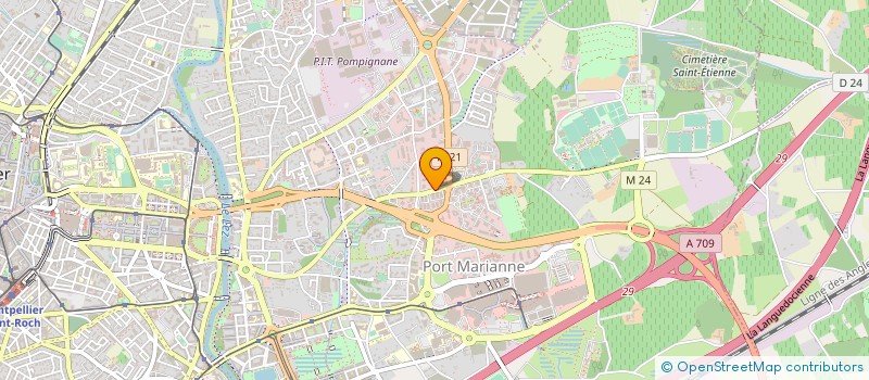 localisation de l'entreprise SARL ORELIA.SYS à MONTPELLIER