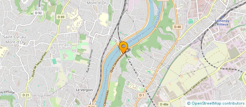 localisation de l'entreprise SARL ORFE INT MANUF ORFEV & FONDERIE ART à CALUIRE-ET-CUIRE