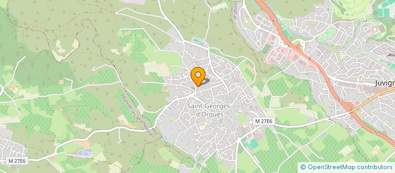 localisation de l'entreprise SARL ORGA PLUS INFO  SAINT GEORGES D'ORQUES