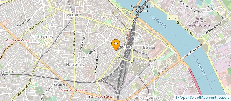 localisation de l'entreprise SARL ORGANIC SPIRIT à BORDEAUX