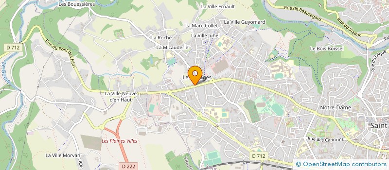 localisation de l'entreprise SARL ORGEMME à SAINT-BRIEUC