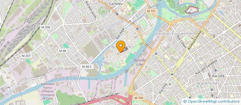 localisation de l'entreprise SARL ORIANE à LILLE