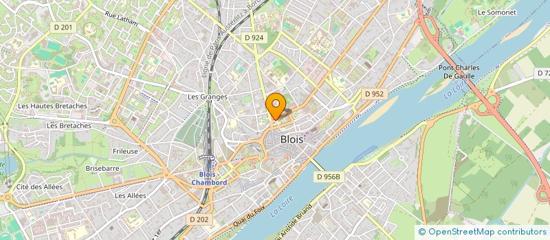 localisation de l'entreprise SARL ORIENT IMPEX à BLOIS