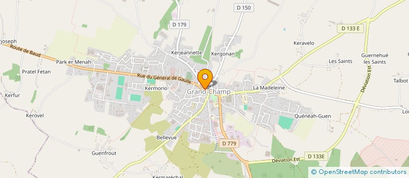 localisation de l'entreprise SARL ORIGINAL ESTHETIC  GRAND-CHAMP