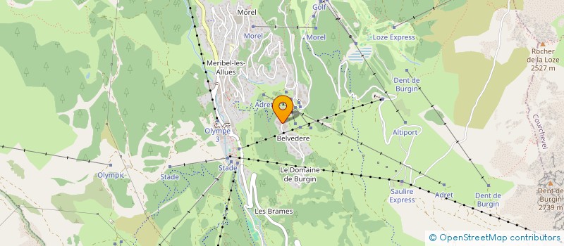 localisation de l'entreprise SARL ORION 001 à LES ALLUES