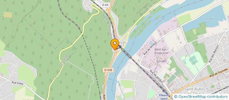 localisation de l'entreprise SARL ORIVALAISE PEINTURE ET REVETEMENTS à ORIVAL