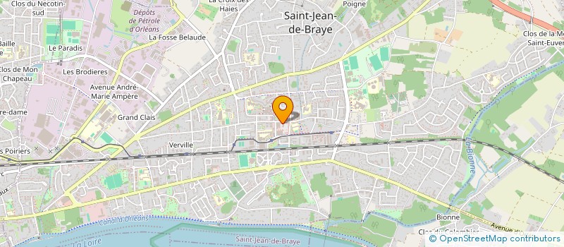 localisation de l'entreprise SARL ORLEANS NORD IMMOBILIER à SAINT-JEAN-DE-BRAYE
