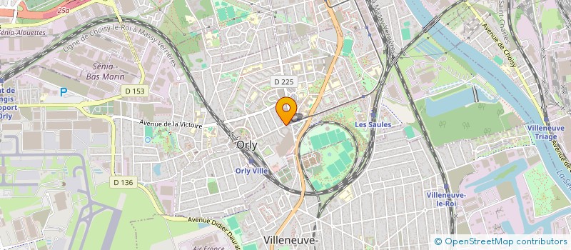 localisation de l'entreprise SARL ORLY FAST FOOD  ORLY