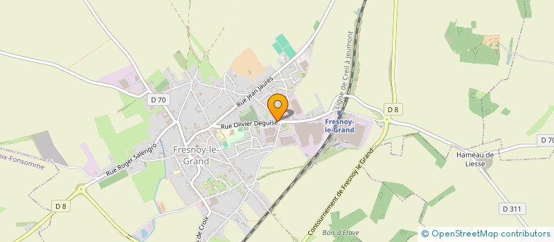 localisation de l'entreprise SARL ORMAN à FRESNOY-LE-GRAND