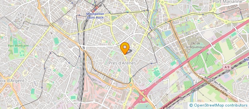 localisation de l'entreprise SARL ORPHEE à MONTPELLIER