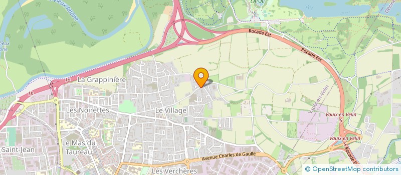 localisation de l'entreprise SARL ORSAT PATRICK  VAULX-EN-VELIN