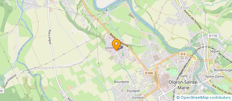 localisation de l'entreprise SARL ORSINI CARRELAGES à OLORON-SAINTE-MARIE