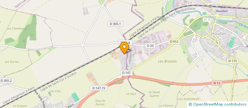 localisation de l'entreprise SARL ORSO SECURITE PRIVEE à GOUSSAINVILLE