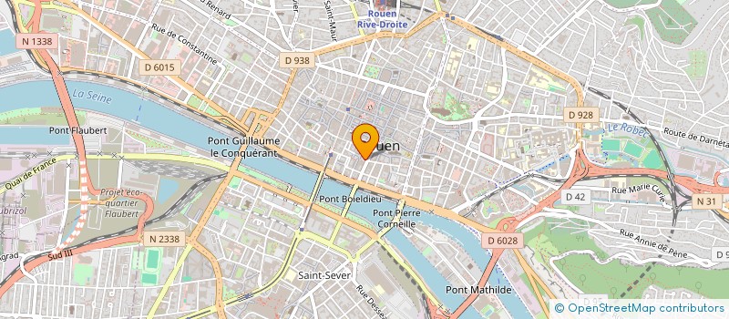 localisation de l'entreprise SARL ORTHOPEDIE ROUENNAISE à ROUEN