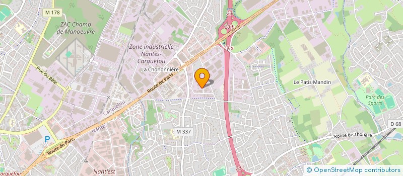 localisation de l'entreprise SARL OSACHI à SAINTE-LUCE-SUR-LOIRE