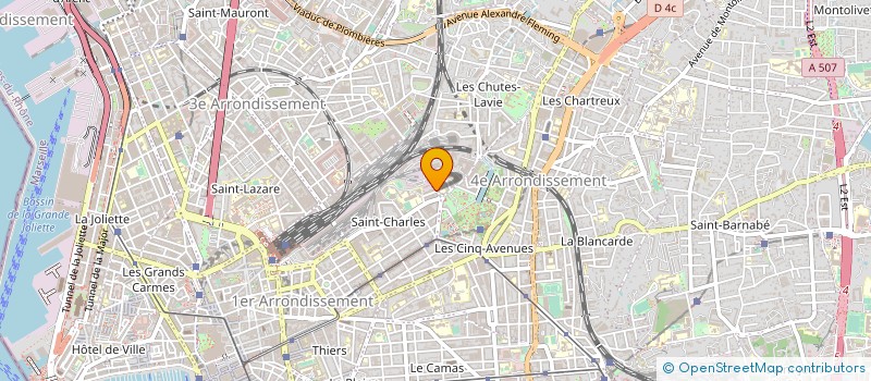 localisation de l'entreprise SARL OSEILLE à MARSEILLE