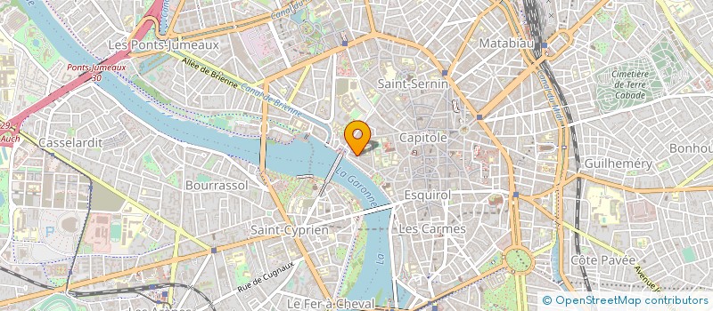 localisation de l'entreprise SARL OSIRIS à TOULOUSE
