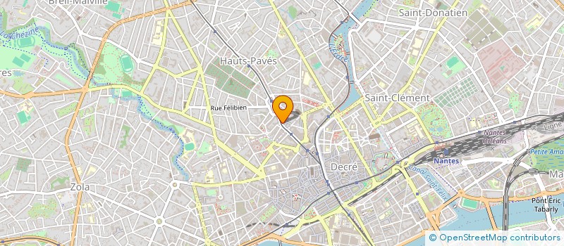 localisation de l'entreprise SARL OSMOZ 44 à NANTES