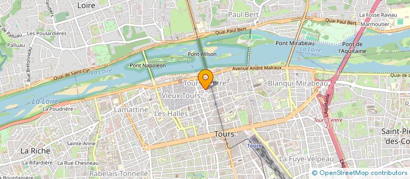 localisation de l'entreprise SARL OST  TOURS